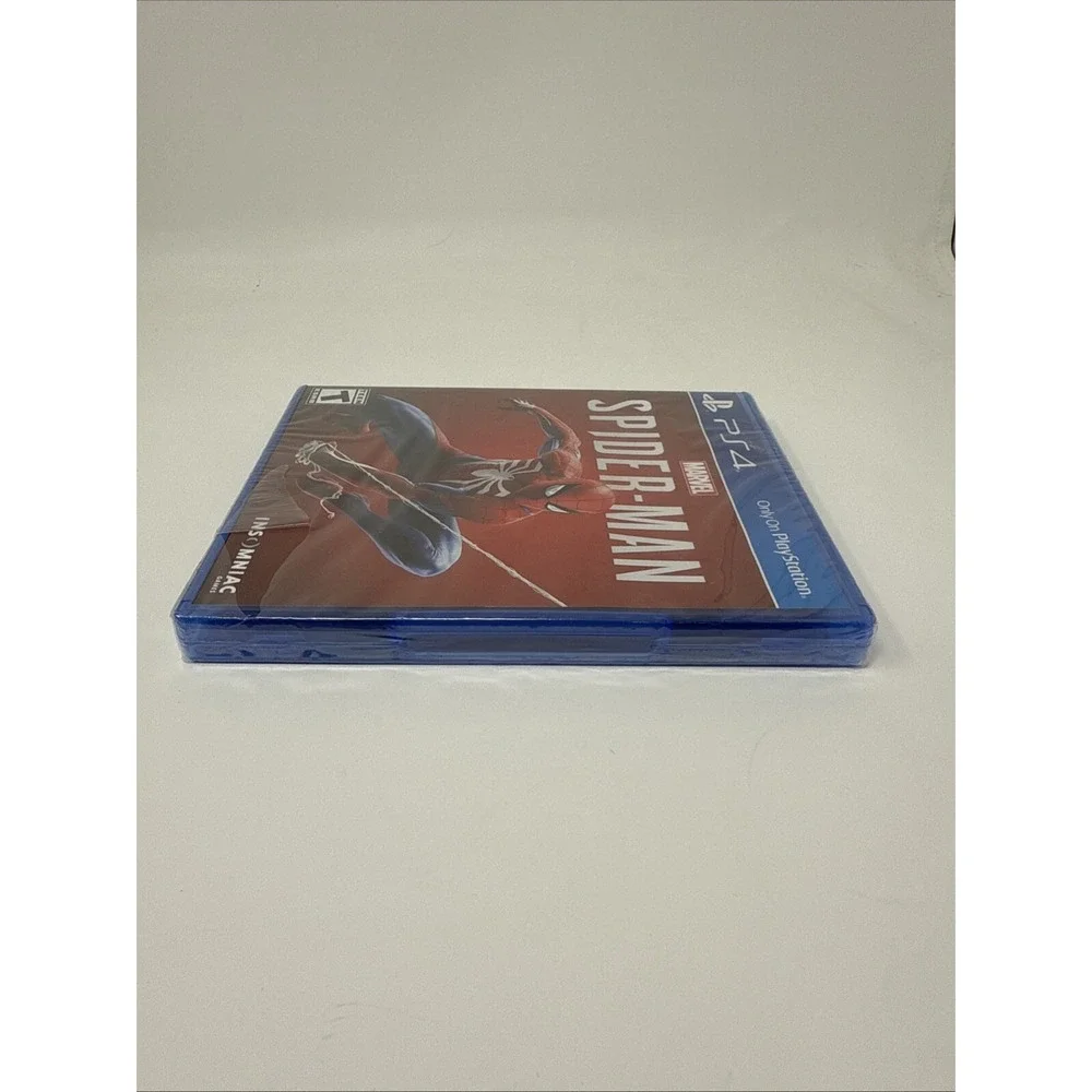 Marvel Spider-Man in case (Sony PlayStation 4, 2018) PS4 Not For Resale Edition